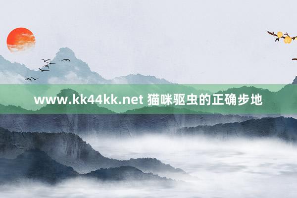   www.kk44kk.net 猫咪驱虫的正确步地