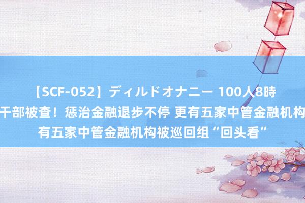   【SCF-052】ディルドオナニー 100人8時間 中国东谈主寿一干部被查！惩治金融退步不停 更有五家中管金融机构被巡回组“回头看”