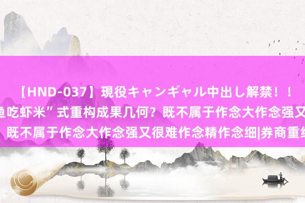   【HND-037】現役キャンギャル中出し解禁！！ ASUKA 国信证券“大鱼吃虾米”式重构成果几何？既不属于作念大作念强又很难作念精作念细|券商重组潮